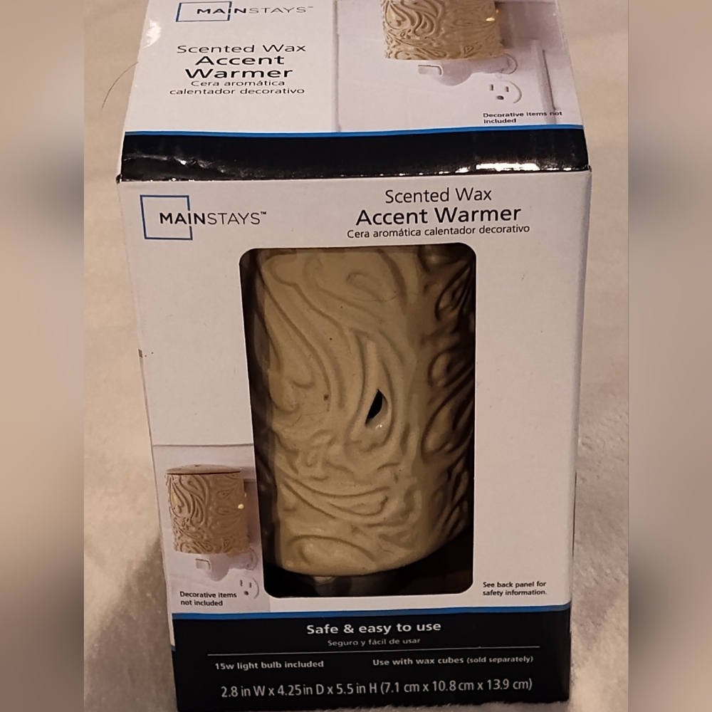 NEW! Mainstays Electric Plug-In Wax Warmer